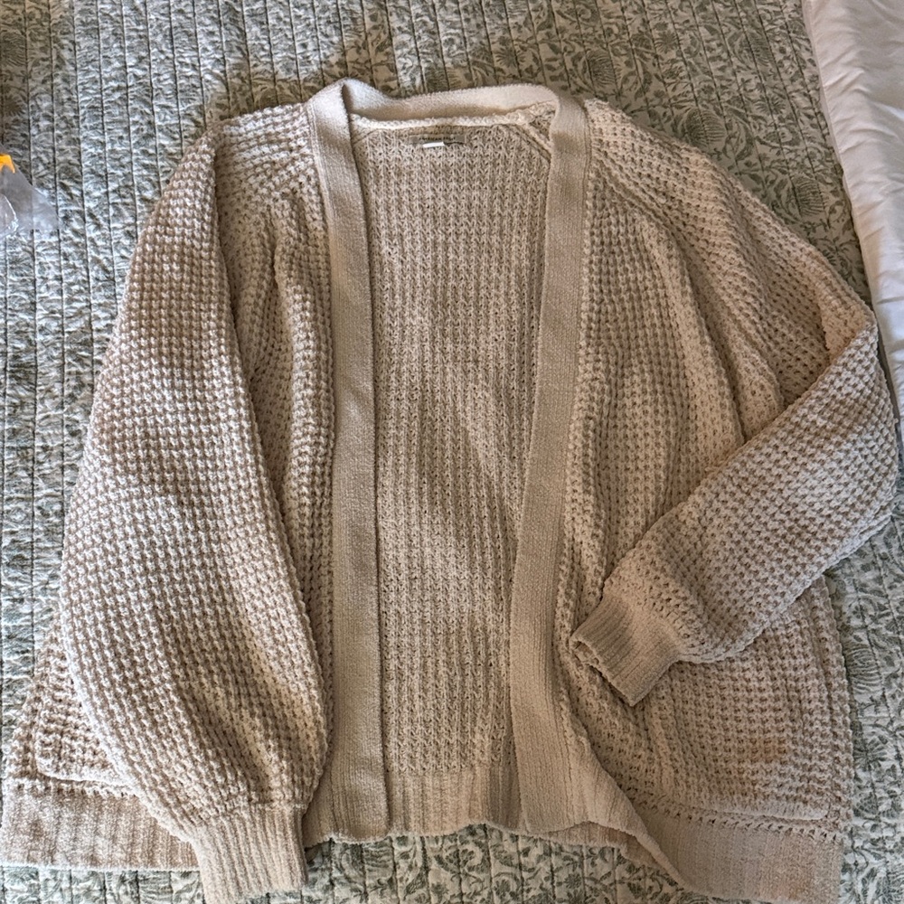 Chenille Sweater Cardigan